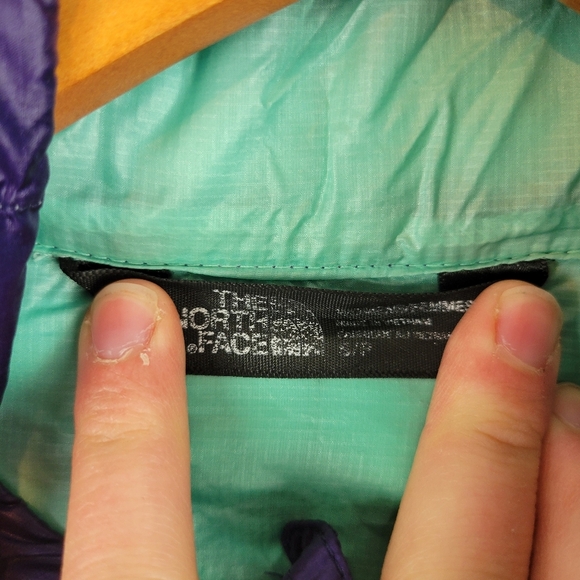 The North Face Thermoball Quilted Jacket‎ Coat Purple Size Small - Picture 4 of 9
